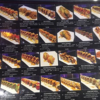 Sushiholics - So much variety to choose from! - Sushi Bars Near Me - West Covina, California