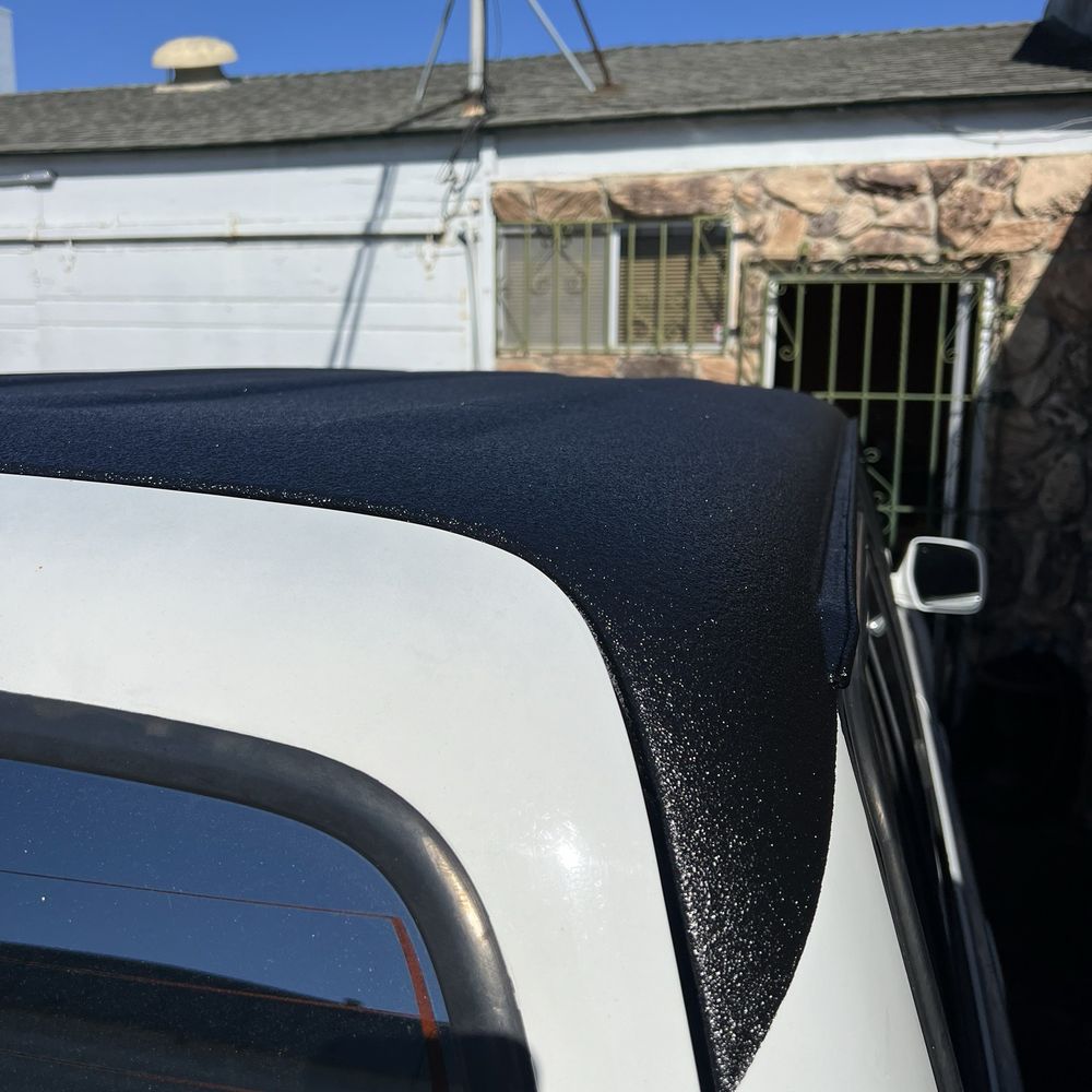 LINE-X Kustoms and Accessories - Custom design to cover full roof & drip/drain rail - Auto Parts & Supplies Near Me - Pittsburg, California