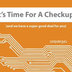 Computer Guru - Its Time for a Checkup!!!