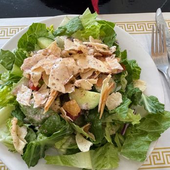 Cedar Grille - Fattoush salad- fresh & healthy with perfect amount of dressing - Mediterranean Near Me - Troy, Michigan Cedar Grille - Fattoush salad- fresh & healthy with perfect amount of dressing - Mediterranean Near Me - Troy, Michigan