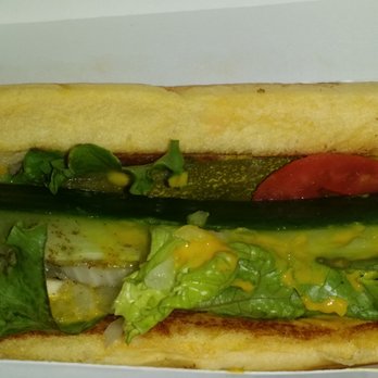 Shake Shack Christiana - Vegetarian hotdog. It's condiments on a bun, you'll hate the taste. It's a mustard flavor w/salt, pepper, & a bitter leaf taste - Burgers Near Me - New Castle, Delaware
