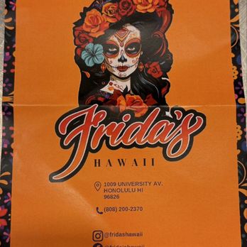 Frida’s - Frida's Pucks Alley - Mexican Near Me - Honolulu, Hawaii Frida’s - Frida's Pucks Alley - Mexican Near Me - Honolulu, Hawaii