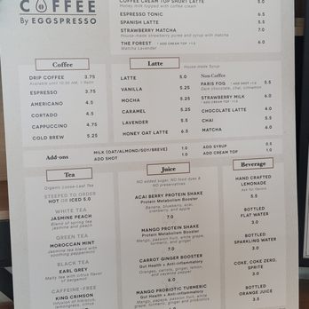 Eggspresso - Menu - Breakfast & Brunch Near Me - Fullerton, California Eggspresso - Menu - Breakfast & Brunch Near Me - Fullerton, California