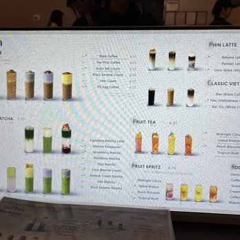 The Phin - Menu - Coffee & Tea Near Me - Houston, Texas