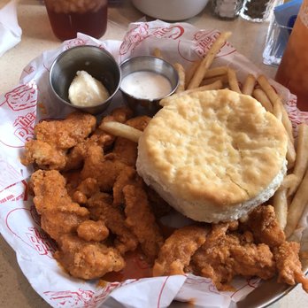 The Big Biscuit - Buffalo tenders - Breakfast & Brunch Near Me - Broken Arrow, Oklahoma The Big Biscuit - Buffalo tenders - Breakfast & Brunch Near Me - Broken Arrow, Oklahoma