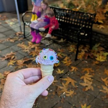 Bruster's Real Ice Cream - Kids free cone, so cute! - Desserts Near Me - La Canada, California