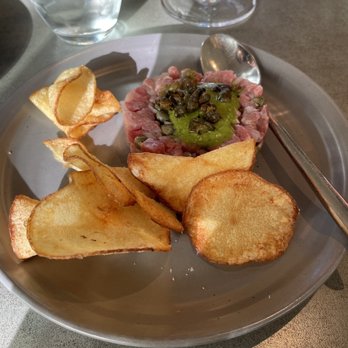 Oak + Violet - Wagyu Beef Tartar - New American Near Me - Menlo Park, California Oak + Violet - Wagyu Beef Tartar - New American Near Me - Menlo Park, California