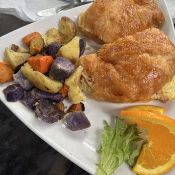 Secret Garden Cafe - Croissant Sandwich - Breakfast & Brunch Near Me - Sedona, Arizona