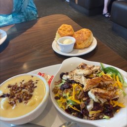 Soup and salad combo