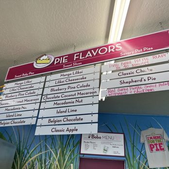 The Right Slice - Flavors (sweet + savory) June 2024 - Desserts Near Me - Kalaheo, Hawaii