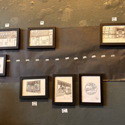 Hooked on Colfax - Just a bit of the art display