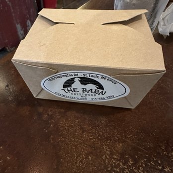 The Barn - Super cute take away boxes - Coffee & Tea Near Me - St. Louis, Missouri The Barn - Super cute take away boxes - Coffee & Tea Near Me - St. Louis, Missouri