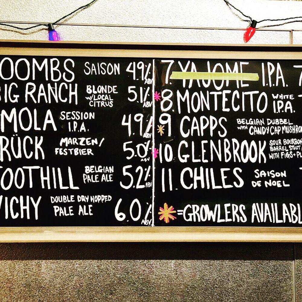 Beer menu 17Dec2017 Beer menu 17Dec2017