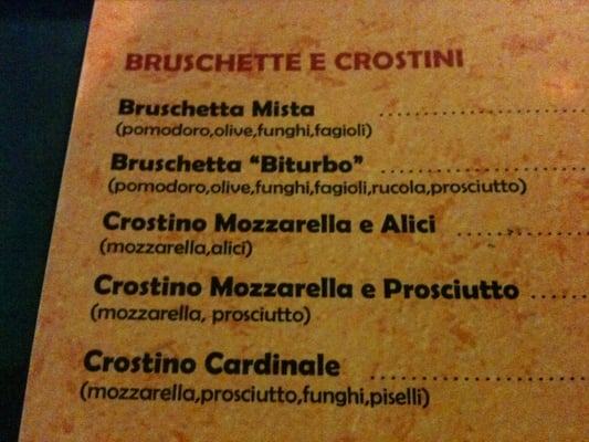 Menu photo 3 Da Baffetto Rome, RM Menu photo 3 Da Baffetto Rome, RM