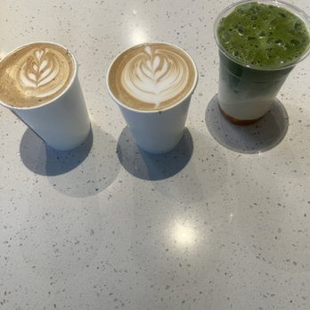 Gute Leute - Cinnamon coffee, lavender coffee & mango matcha iced - Coffee & Tea Near Me - Arlington, Virginia Gute Leute - Cinnamon coffee, lavender coffee & mango matcha iced - Coffee & Tea Near Me - Arlington, Virginia
