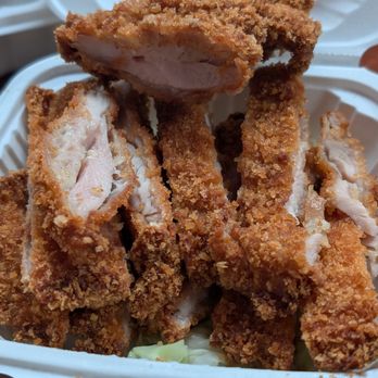 iLava Hawaiian Barbecue - Side order of Chicken Katsu. Lightly breaded, meaty, not greasy. - Barbeque Near Me - Oakland, California iLava Hawaiian Barbecue - Side order of Chicken Katsu. Lightly breaded, meaty, not greasy. - Barbeque Near Me - Oakland, California