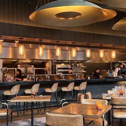 Dynamite Woodfire Grill - Open kitchen w/ front row seating