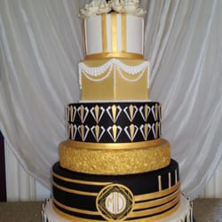 Black Market Cake - Art Deco/Great Gatspy