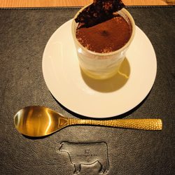 37 Steakhouse & Bar - Tiramisu with Coffee Jelly, Mascarpone Cheese & Ladyfingers