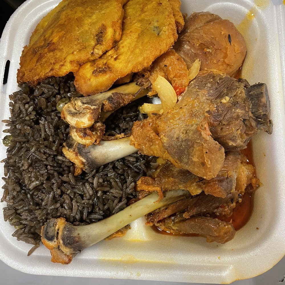Alamod Caribbean Restaurant - Stew Chicken dinner - Caribbean Near Me - Hollywood, Florida