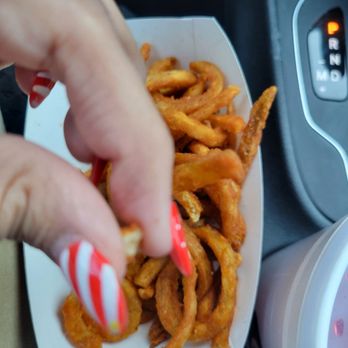 Kirby's Korner Restaurant - I tried to show how stale they were. - Burgers Near Me - Seguin, Texas Kirby's Korner Restaurant - I tried to show how stale they were. - Burgers Near Me - Seguin, Texas