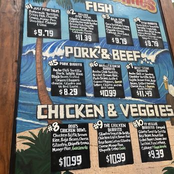Cabo Bob's Burritos - Menu - Mexican Near Me - Austin, Texas