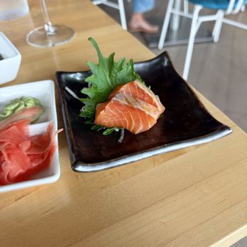 O-Ku - Salmon sashimi - Japanese Near Me - Jacksonville Beach, Florida O-Ku - Salmon sashimi - Japanese Near Me - Jacksonville Beach, Florida