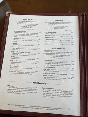 Menu photo 2 South Hills Cafe & Taqueria Eugene, OR Menu photo 2 South Hills Cafe & Taqueria Eugene, OR