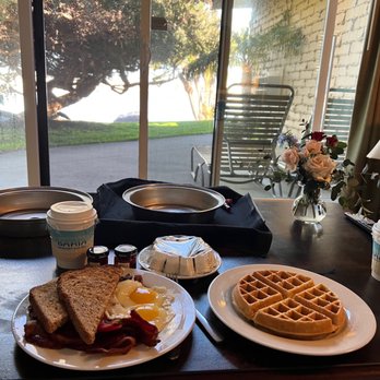 Bahia Resort Hotel - Great food delivered to our room morning after the wedding. - San Diego, CA
