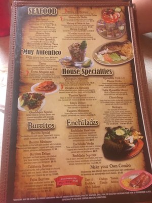 Menu photo 1 Tapatios Mexican Restaurant Canton, GA Menu photo 1 Tapatios Mexican Restaurant Canton, GA