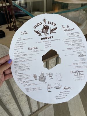 Menu photo 6 Dodo Bird Donuts La Jolla, CA