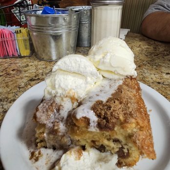 Carolyn's Cafe - Coffee cake extra butter so yummy.. Try to save room for your actual breakfast .. - Breakfast & Brunch Near Me - Redlands, California