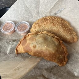 Empinada- (1) pork (1) Chicken & Cheese