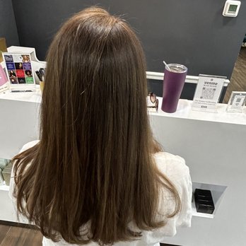 Salon Simis - After my summer cut and color with Anderson - Hair Extensions Near Me - Fairfax, Virginia