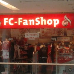 FC-Fan Shop - Das ist der Eingangsbereich vom FC FAN SHOP