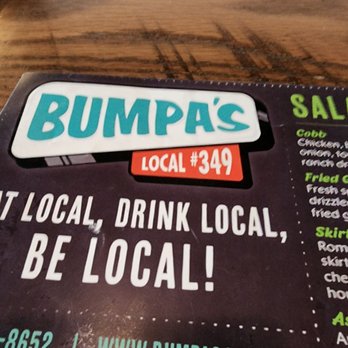 Bumpa's Local #349 - Menu - Sports Bars Near Me - Tallahassee, Florida