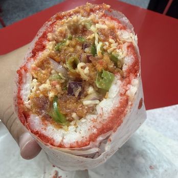 PokiTomik - Hot Cheeto burrito - Poke Near Me - Valley Glen, California