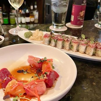 Roy's Hawaii Kai - Rainbow crudo and Ahi 20 Roll - Hawaiian Near Me - Honolulu, Hawaii Roy's Hawaii Kai - Rainbow crudo and Ahi 20 Roll - Hawaiian Near Me - Honolulu, Hawaii