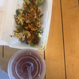 Burrito bowl and a juice - amazing stuff! Burrito bowl and a juice - amazing stuff!
