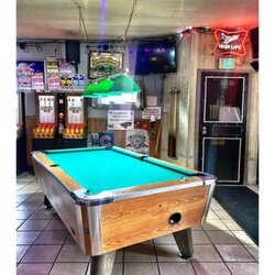 Tavern Of The Oaks - Pool @ Tavern of The Oaks.6201 W 25th Ave, Gary, IN  Local Corner Bar & Grill. Breakfast Pizza Wings Pool Karaoke Live Bands DJ's etc. Cool.