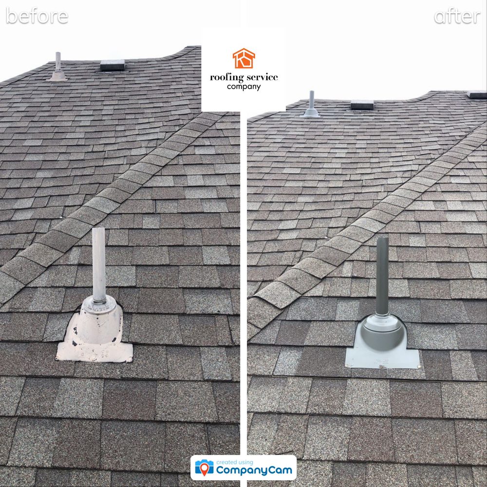 Slide of Roofing Service Company