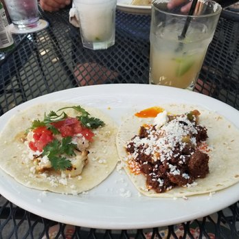 Holy Taco - Shrimp and ground beef tacos with a Rosalinda - Mexican Near Me - Atlanta, Georgia Holy Taco - Shrimp and ground beef tacos with a Rosalinda - Mexican Near Me - Atlanta, Georgia