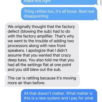 Al & Ed's Autosound - He literally doesn't know what he's doing. I mean it's clear - Car Stereo Installation Near Me - Pasadena, California
