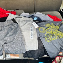 Kid to Kid - 5 pair of shorts and 5 sport name t-shirts