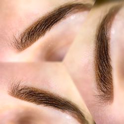 Natural Beauty Permanent Cosmetics By Kelly - Semi permanent powder brow tattoo