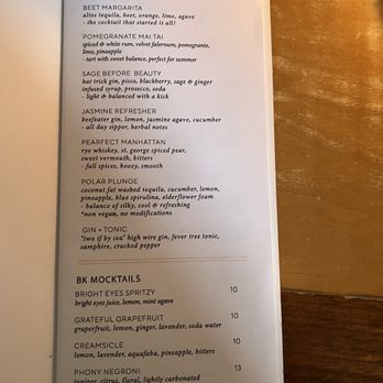 Basic Kitchen - Cocktail/mocktail menu - New American Near Me - Charleston, South Carolina Basic Kitchen - Cocktail/mocktail menu - New American Near Me - Charleston, South Carolina