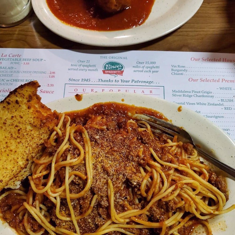 Vince's Spaghetti - Italian Near Me - Ontario, California Vince's Spaghetti - Italian Near Me - Ontario, California