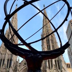 Atlas Statue