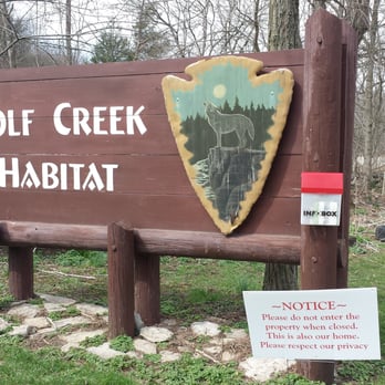 Wolf Creek Habitat - Look for this sign! - Zoos Near Me - Brookville, Indiana Wolf Creek Habitat - Look for this sign! - Zoos Near Me - Brookville, Indiana