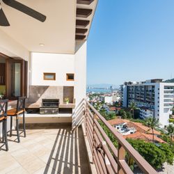 Pinnacle Resorts - BBQ Grill on the terrace